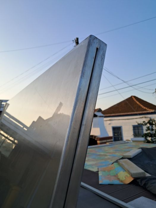 Portas em inox 210x90