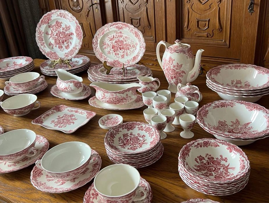Bristol Crown Ducal.Старовинний англійський сервіз