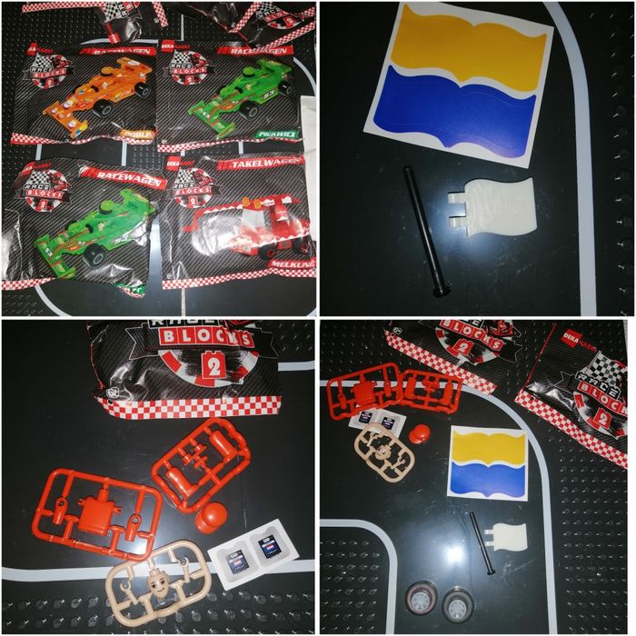 Конструктор Гоночная трасса. Детский конструктор.