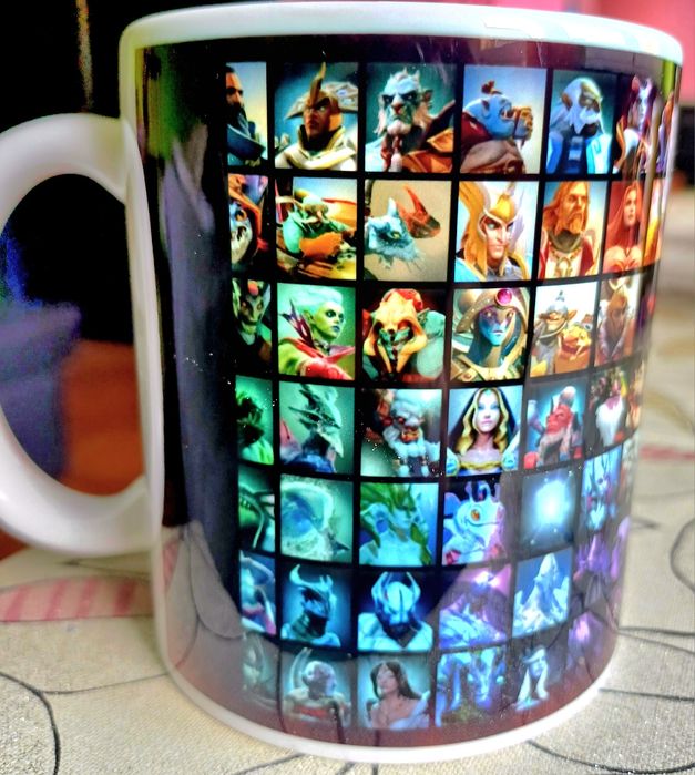 Nowy Kubek Ceramiczny Dota 2 prezent dla gracza
