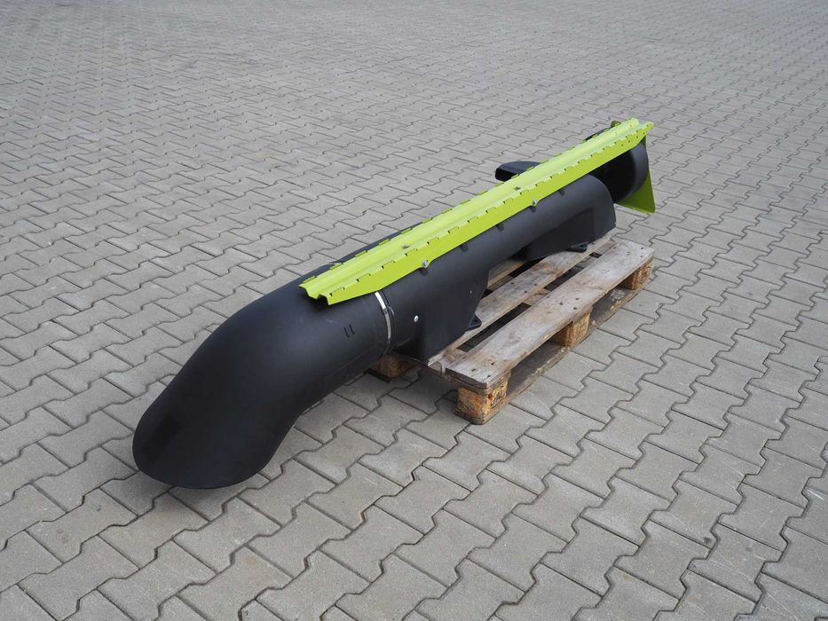 Odsysanie kurzu, podajnik pochyły, Claas Lexion C84, C86
