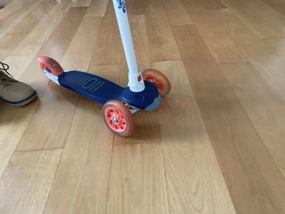 Trotinete 3 rodas, rodas luminosas