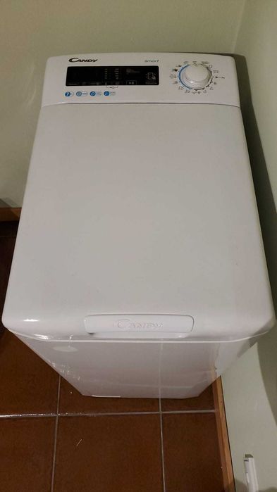 Máquina lavar roupa vertical Candy smart touch screen 7 Kg