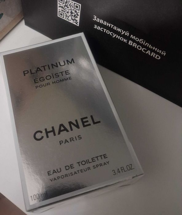 Духи чоловічі chanel platinum egoiste 100мл