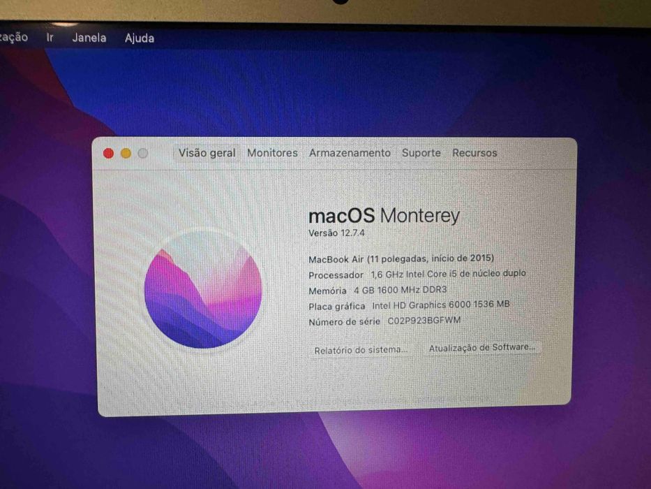 Macbook Air 11’’ (2015) – Excelente estado