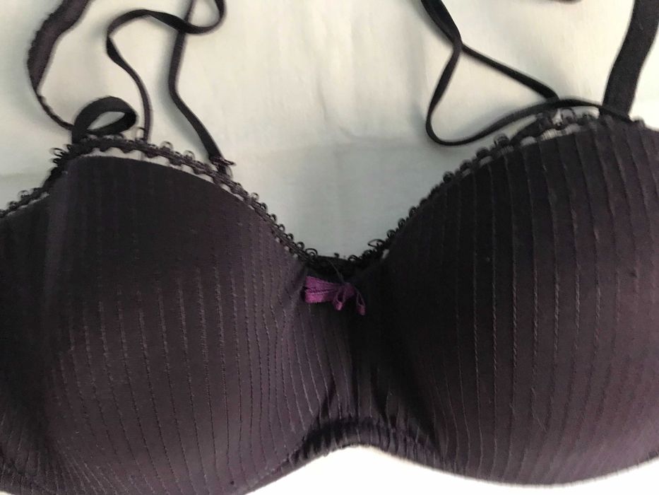 LISCA Biustonosz Bardotka Fiolet 80B