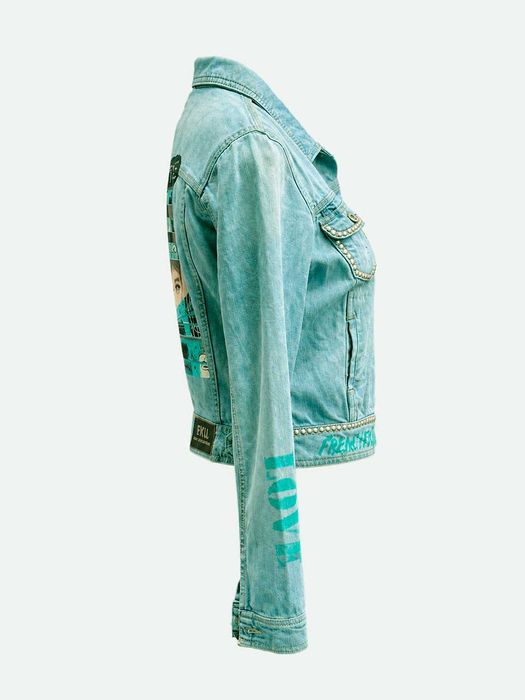 Casaco Exclusivo Upcycled – Peça Única (1 of 1) – Casaco Personalizado FKU “Amorite”