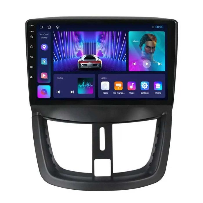 Штатна магнітола Peugeot 207  2006-2015  Android