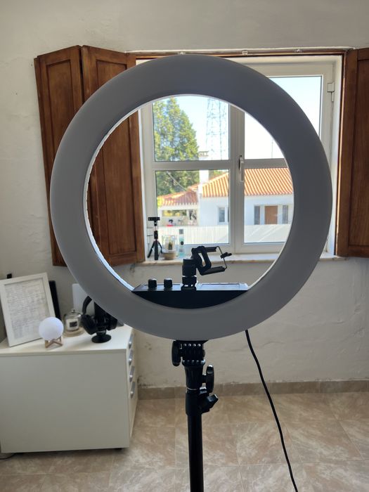 Luz Ring Light Led Profissional 18 polegadas Fosoto