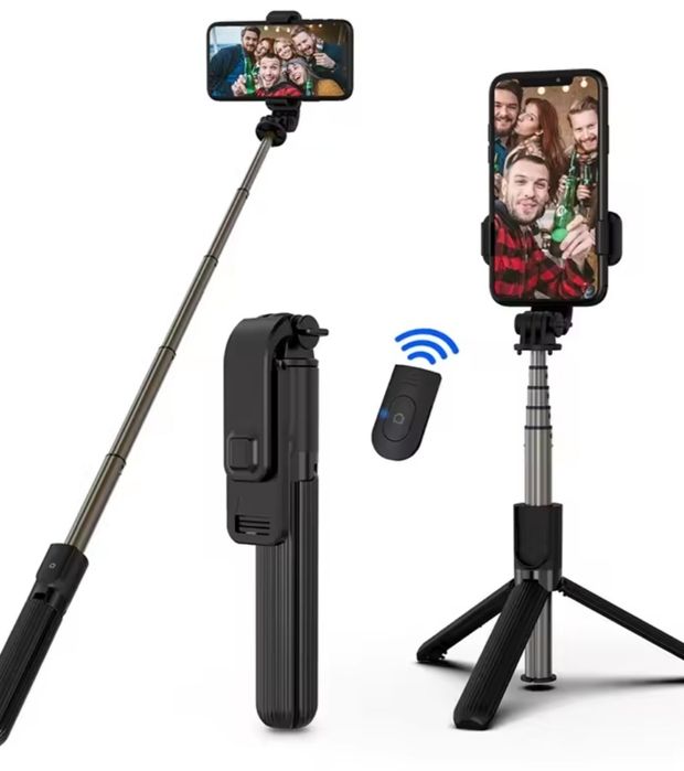 Поворотный держатель для телефона на штатив. Селфи палка, штатив.