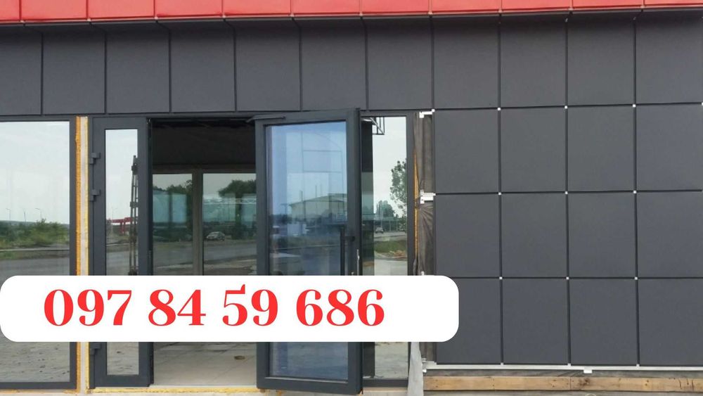 Фасадні касети, фасадні панелі, композитні панелі, металеві панелі