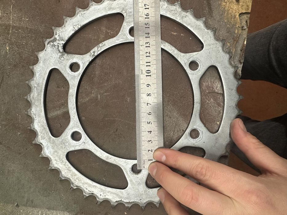 Мотозірка задня JT сталь 520 z.45 R897,45SC R897,45SC