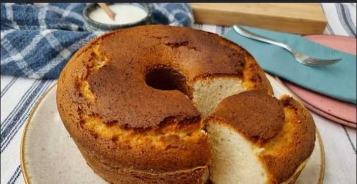 Bolo de iogurte caseiro
