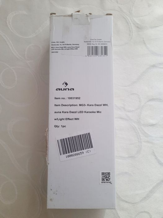 Mikrofon dynamiczny Auna Kara Dazzl do karaoke