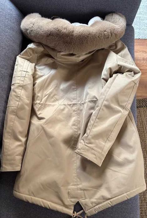 Kurtka beżowa rozmiar małe M