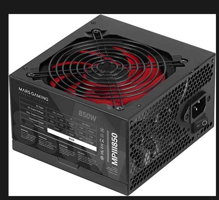 Zasilacz mars gaming mpIII850,PC ATX 850W
