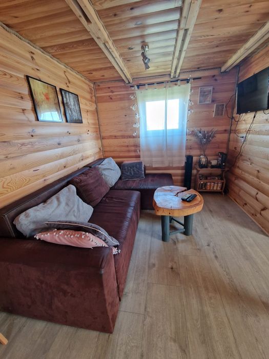 "Zaplecze Lasu" Domek całoroczny z Balią drewniane domki jacuzzi