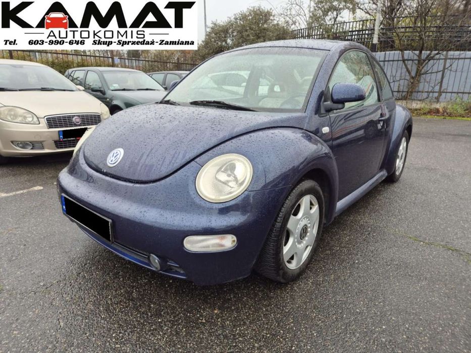 Volkswagen New Beetle 2,0 Benzyna Skóry Zamiana