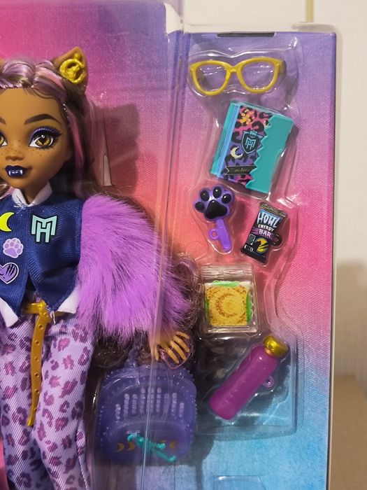 Лялька Монстер Хай Клодін Вульф вихованцем Monster High Clawdeen Wolf