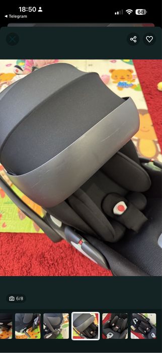 Продам каляску cybex balios s lux 3в 1