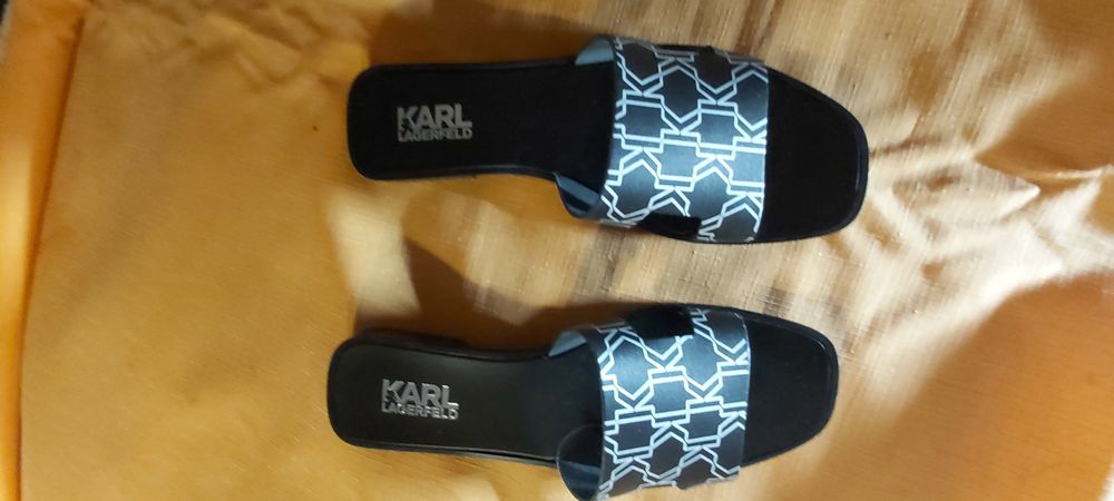 Karl Lagerfeld 37 klapki damskie letnie
