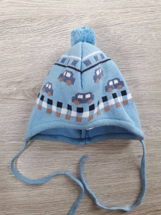 Czapeczka dla chłopca rozmiar 62