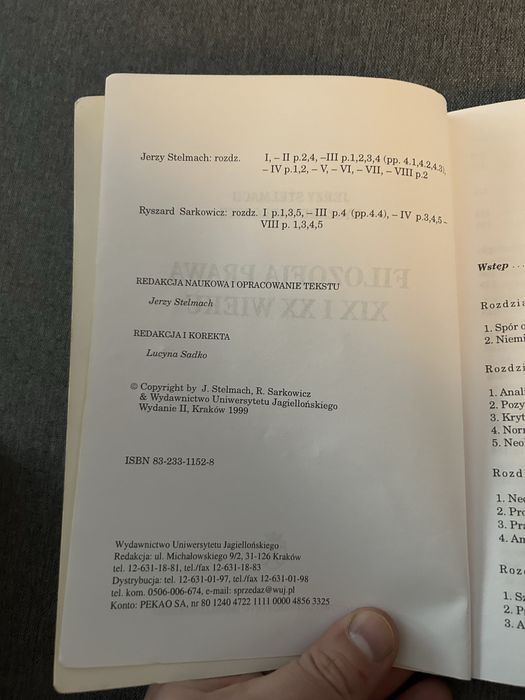 Filozofia prawa XIX i XX wieku