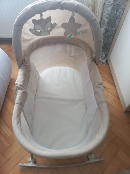Lovi 3w1 Łóżeczko leżaczek kołyska plus mata gratis