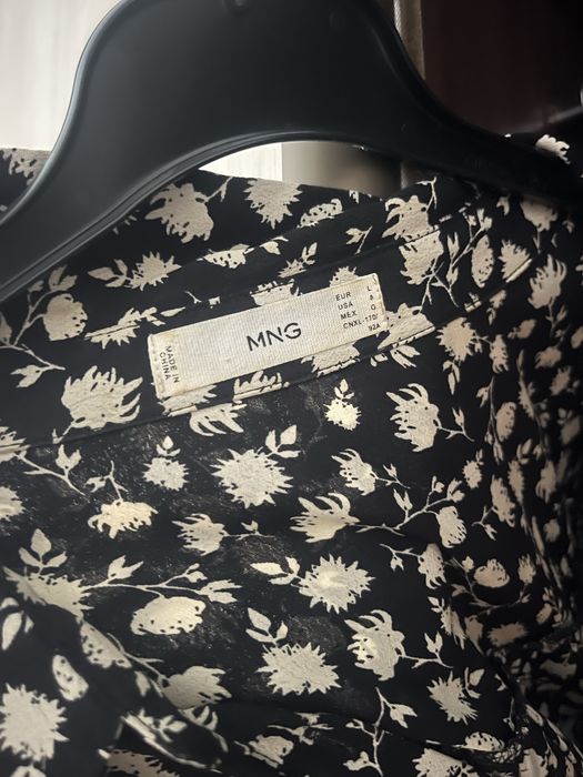 Сукня міді на довгий рукав Mango