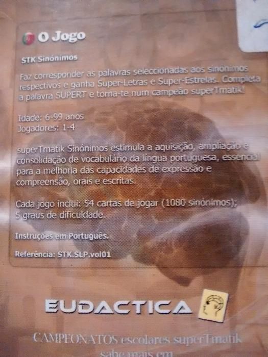 SuperTmatik - Sinónimos. Em bom estado