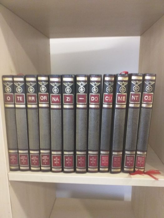 Livros "O terror Nazi - Documentos" , coleção completa