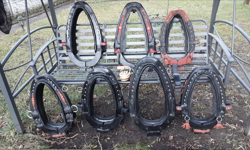 Хомут для коня кожений,Кона упряж