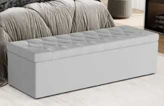 Baú branco para arrumação