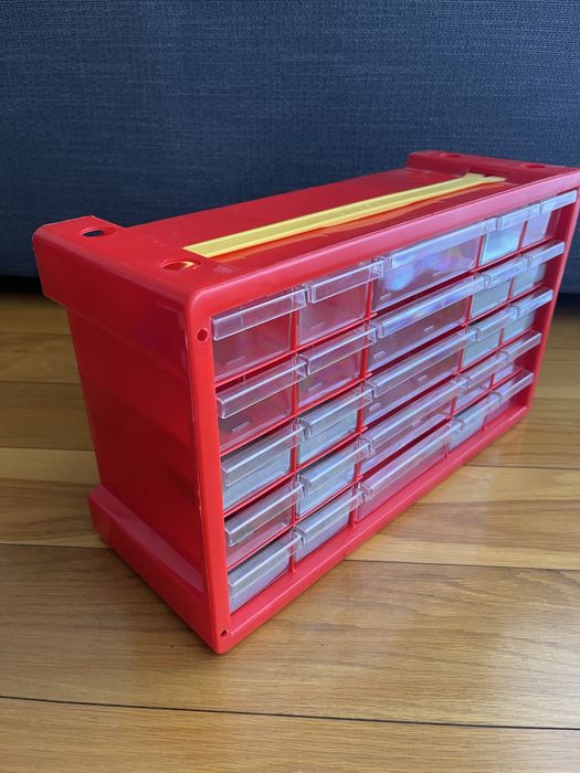 Organizador Plástico Multiusos Grande, marca Poker