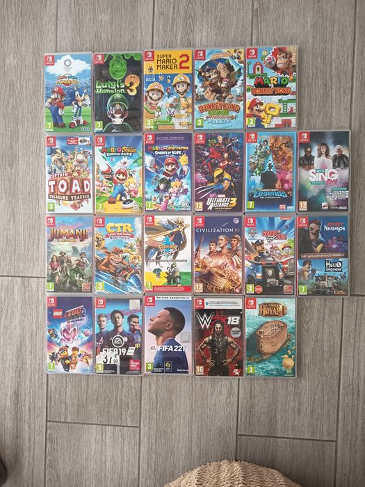 Jogos para a Nintendo Switch