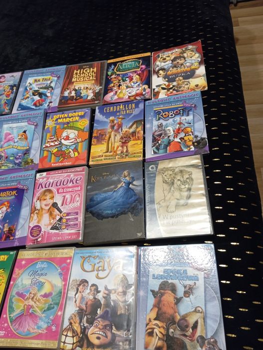 Płyty DVD filmy dla dzieci