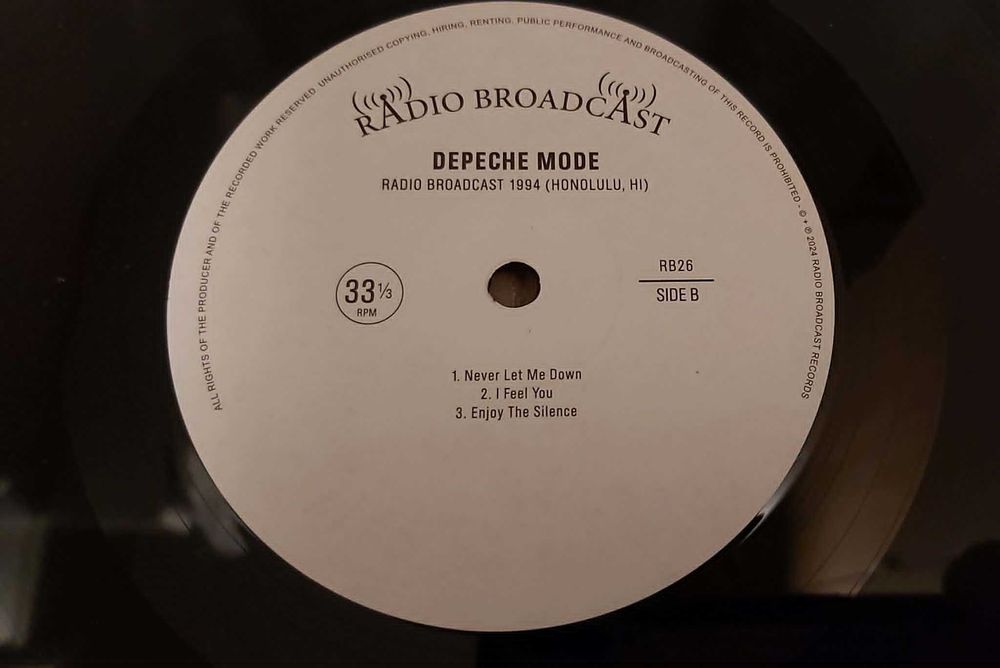 Depeche Mode – Radio Broadcast 1994 (Honolulu, Hi) - winyl