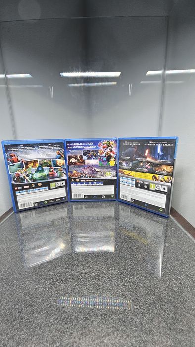 Pack 3X Lego Marvel Super Heroes 1 Lego Marvel Super Heroes 2 Lego Starwars The Force Awakens PS4 PlayStation 4