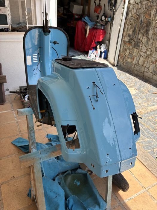 Oportunidade Vespa 50 — Projeto de Restauro | Ano 1991
