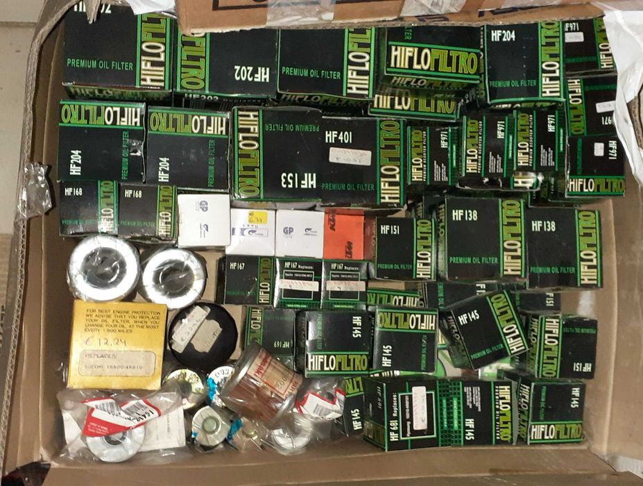 Filtros de oleo para várias motos