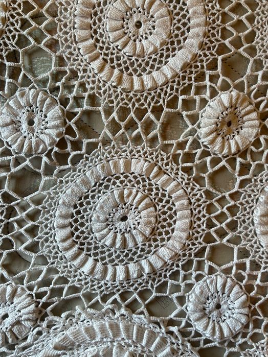 Colcha de Renda Artesanal – Cama de Casal | Nova | 100% Algodão