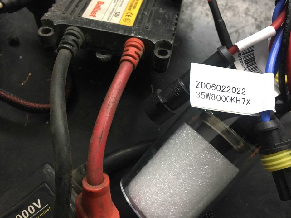 Kit Balastros Xenon + Lâmpadas + cablagem