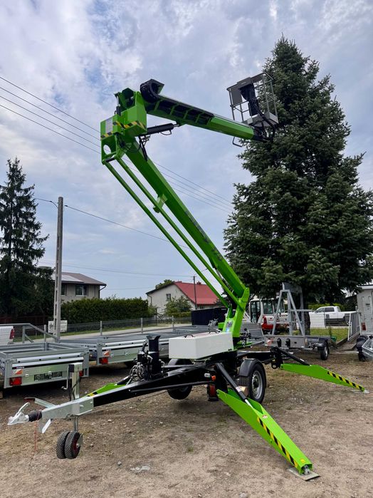Wynajmę podnośnik koszowy pająk na przyczepie 17m NiftyLift 170 Elektryczny - Mycie elewacji, dachu 17 metrów dino genie