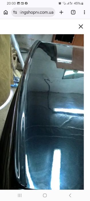 Lip para  mala e vidro  para BMW E38