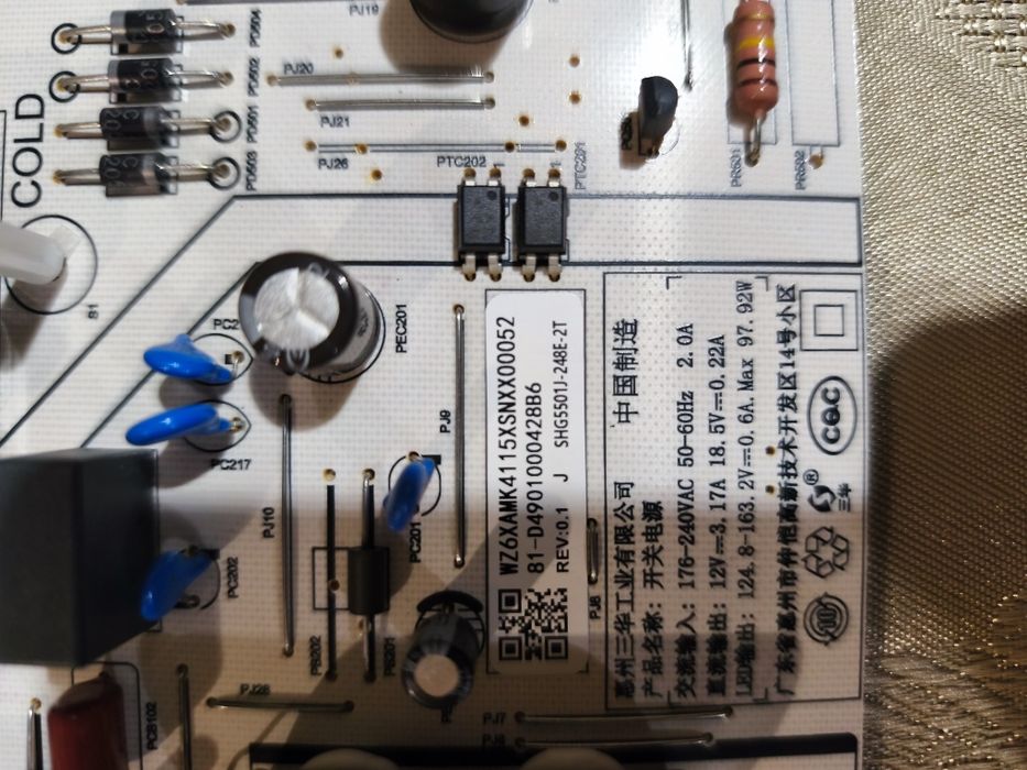 PCB Płyta Zasilacz Xiaomi Mi TV 65 APro
