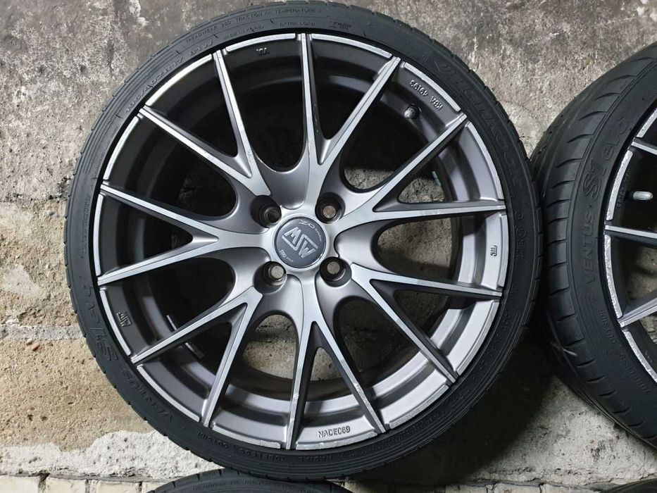 Felgi aluminiowe MSW R17 4x100 7JX17H2 ET 42 Hyundai Dacia Toyota Renault