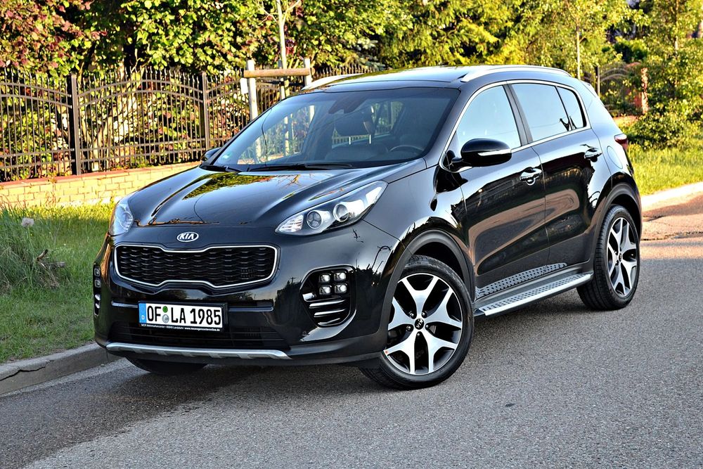 Kia Sportage I własciciel * Panorama * Navigacja * Skóry * DE