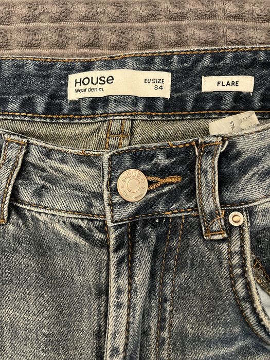 Spodnie jeansy dzwony dla dziewczynki House