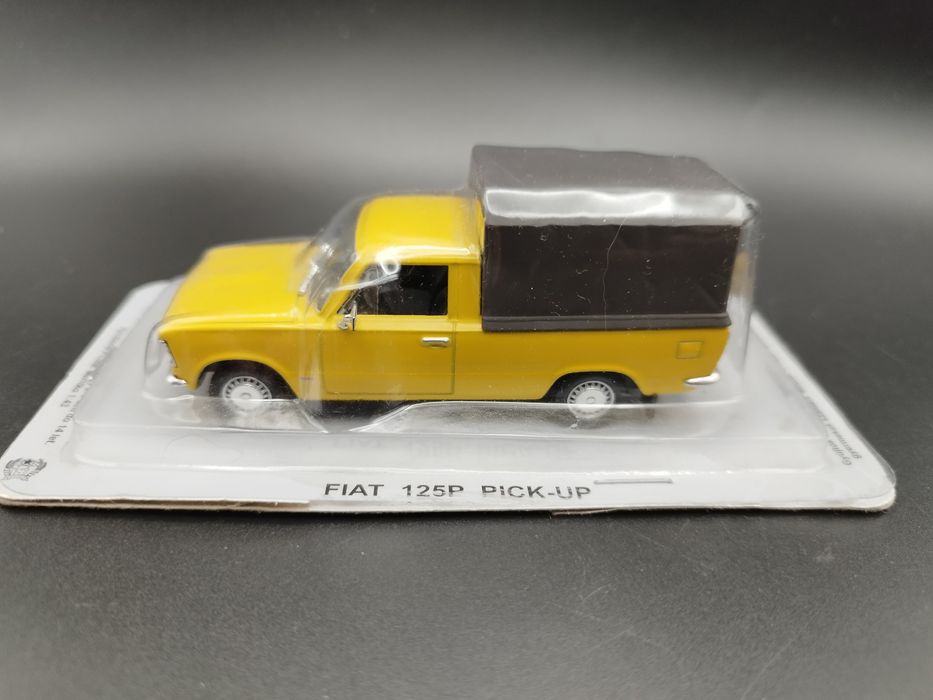 1:43 DeAgostini Polski Fiat125p pick-up model + gazetka