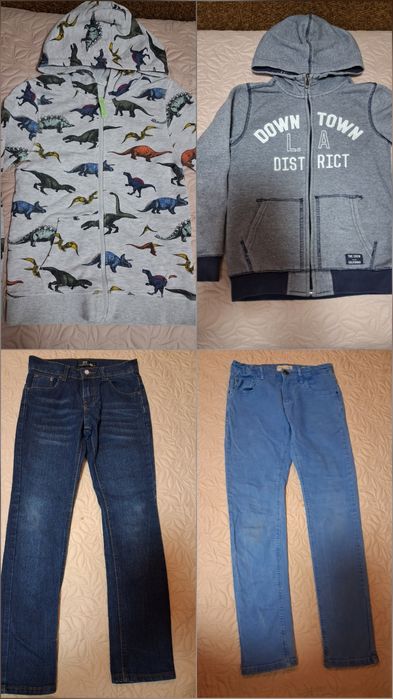 Олімпійка ( н&м) , джинси на 8-10 років